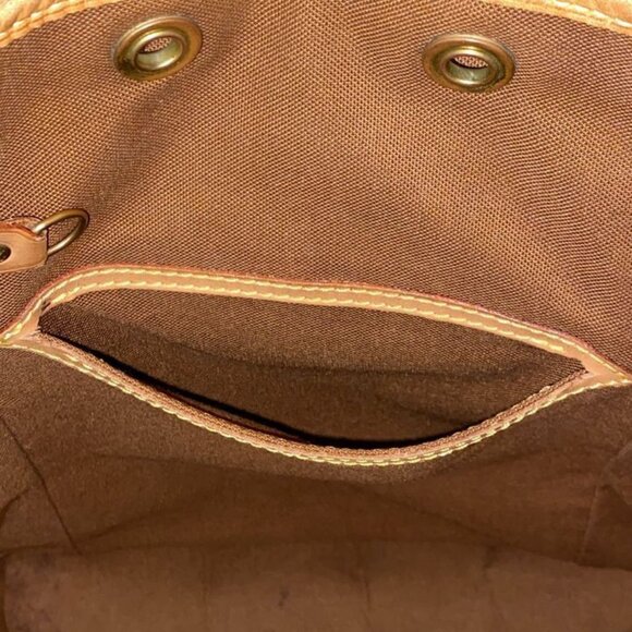 Louis Vuitton Vintage Pm Brown Monogram Coated Canvas Backpack - Picture 9 of 9